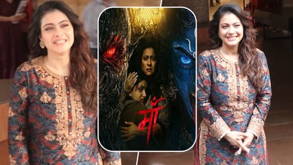 Watch Video: Kajol Promotes Her Upcoming Movie ‘MAA’ In An Elegant Ethnic&nbsp;Avatar