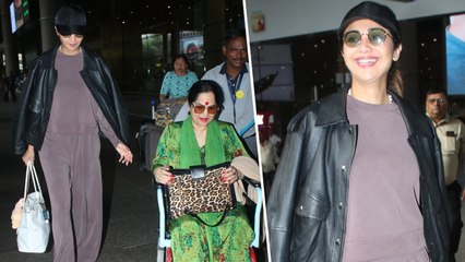Exclusive Video: Boss Lady Shilpa Shetty Gets Snapped At The Mumbai Airport – Chura Ke Dil Mera Goriya&nbsp;Chali!