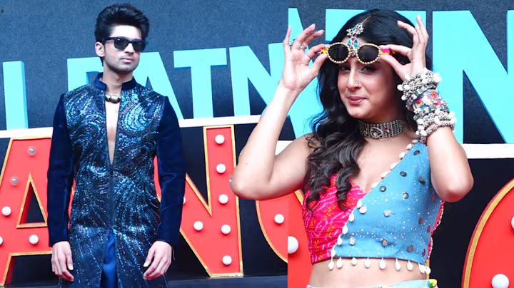 Abhishek Kumar And Isha Malviya At Pati Patni Aur Panga Sets |&nbsp;AbhiSha