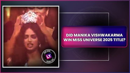 India’s Manika Vishwakarma Wins Miss Universe 2025 Title? Here’s Truth Behind The Viral&nbsp;Claim